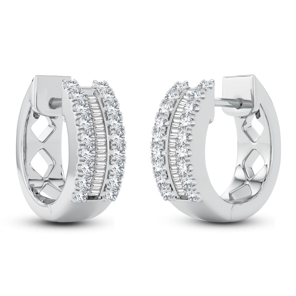 10K 0.25CT Diamond Earring