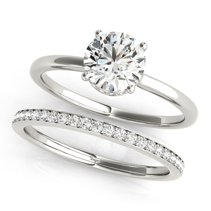 Solitaire Diamond Engagement Ring