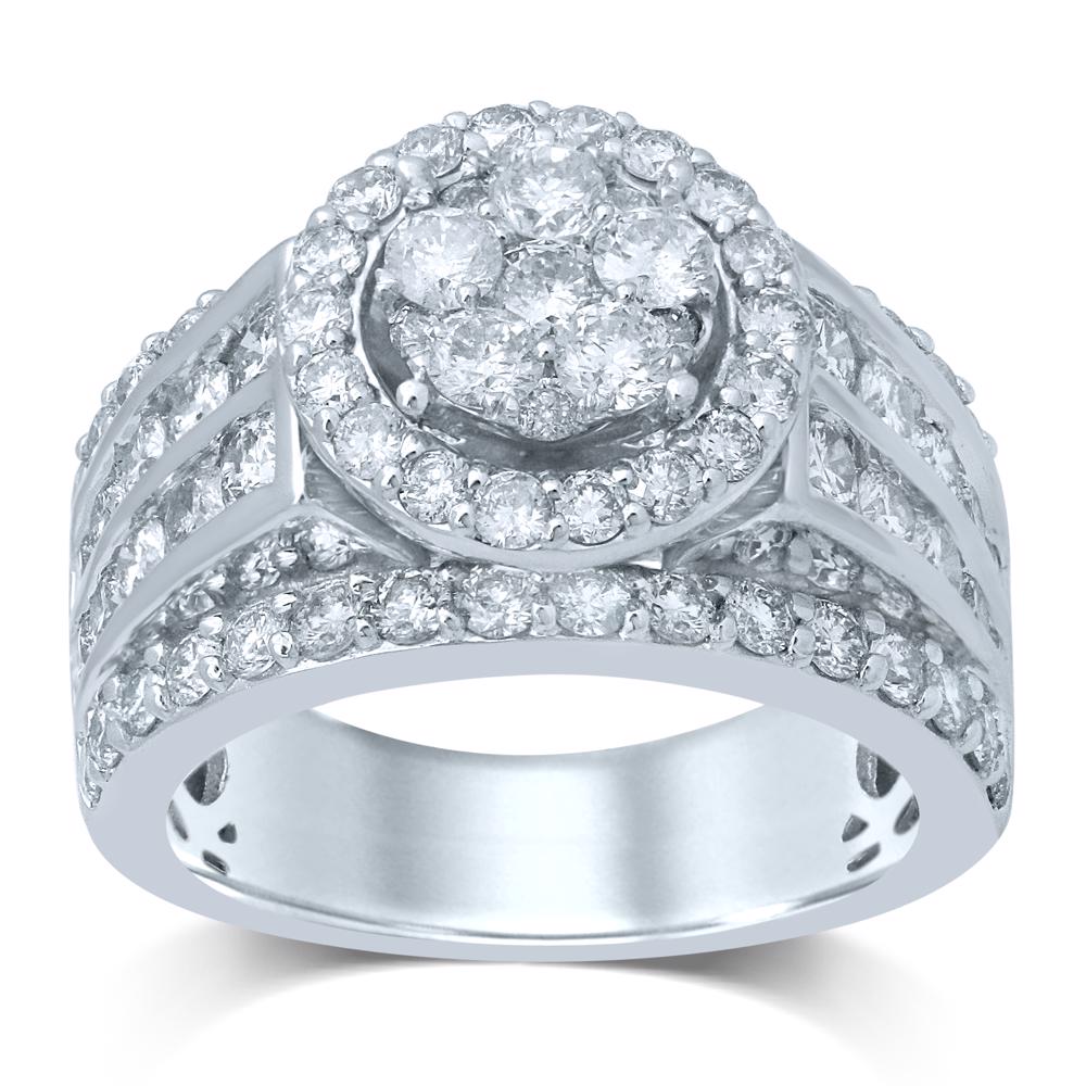 14K 3.00CT Diamond BRIDAL RING