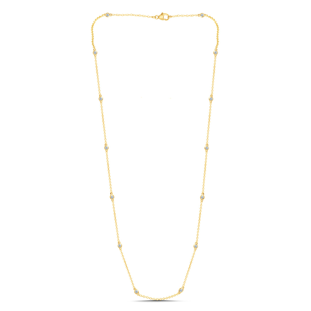 14K 0.30CT Diamond CHAIN