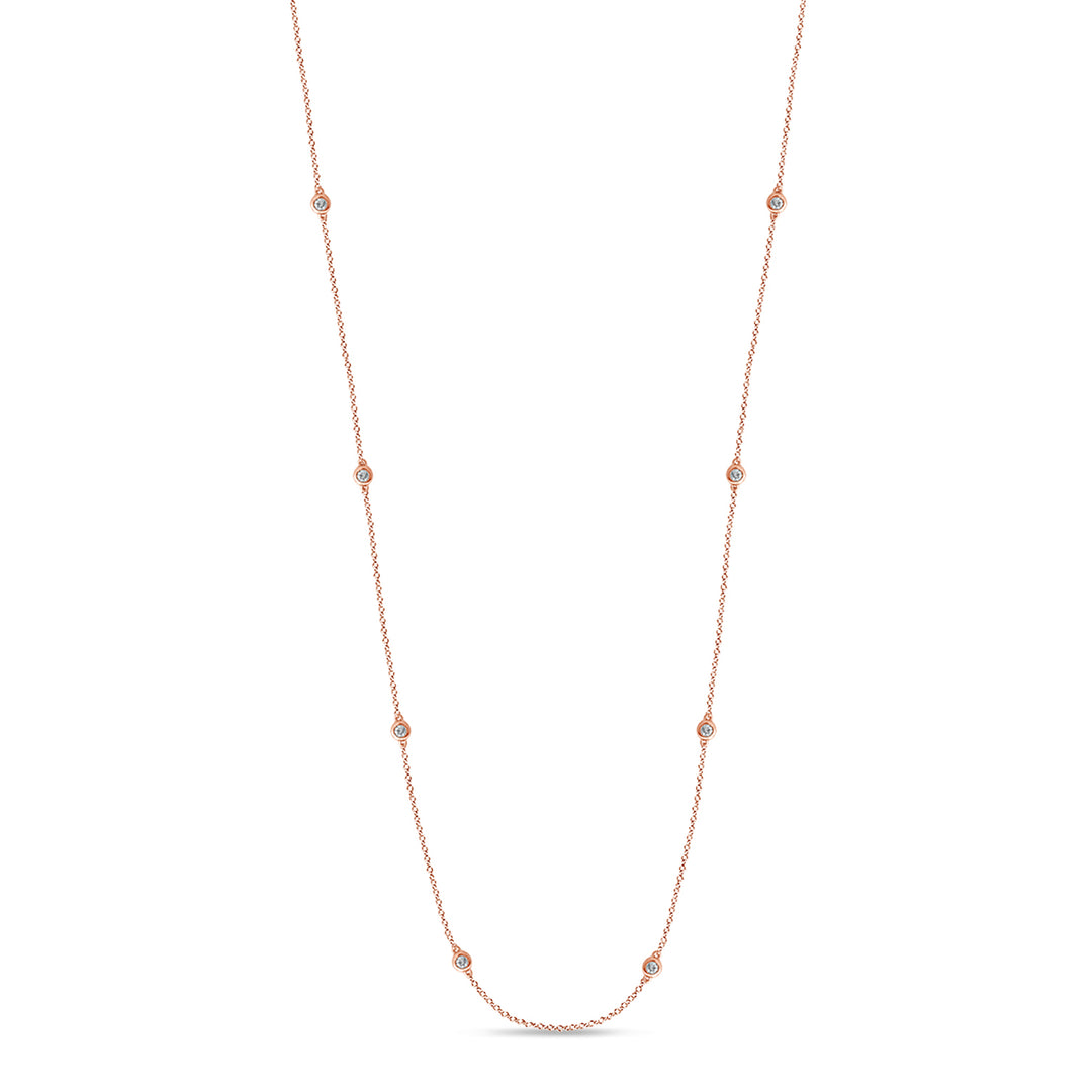 14K 0.30CT Diamond CHAIN