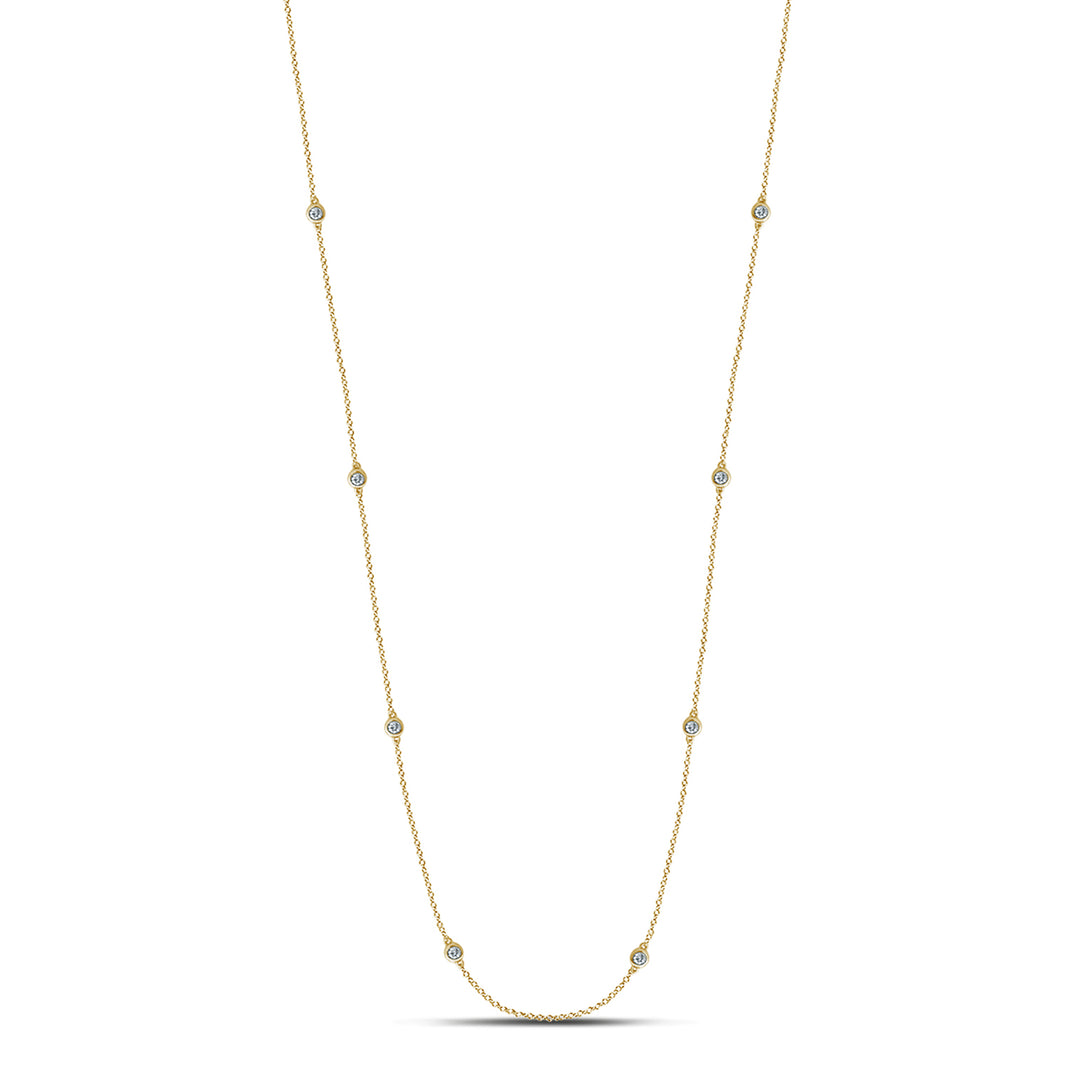 14K 0.30CT Diamond CHAIN