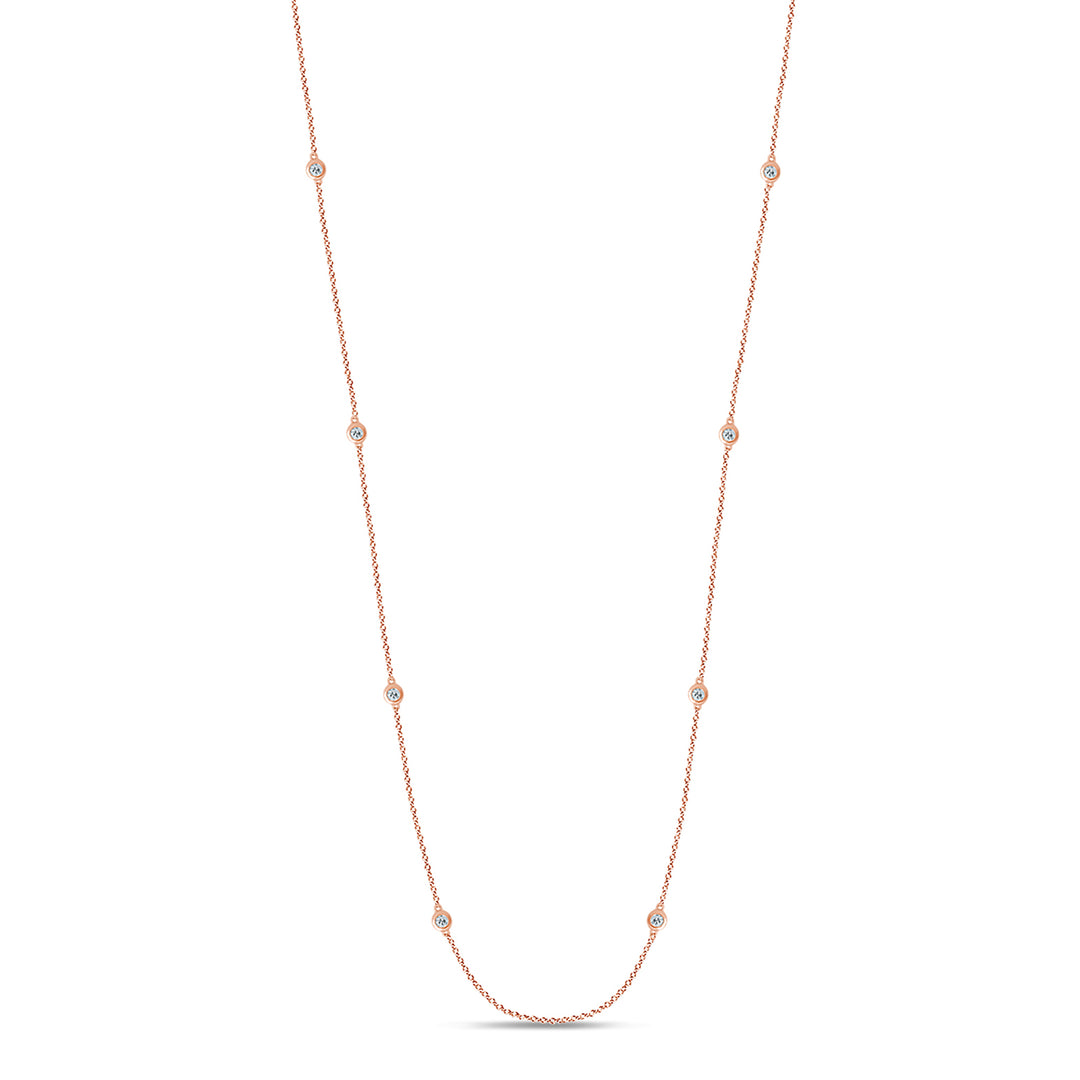 14K 1.00CT Diamond CHAIN