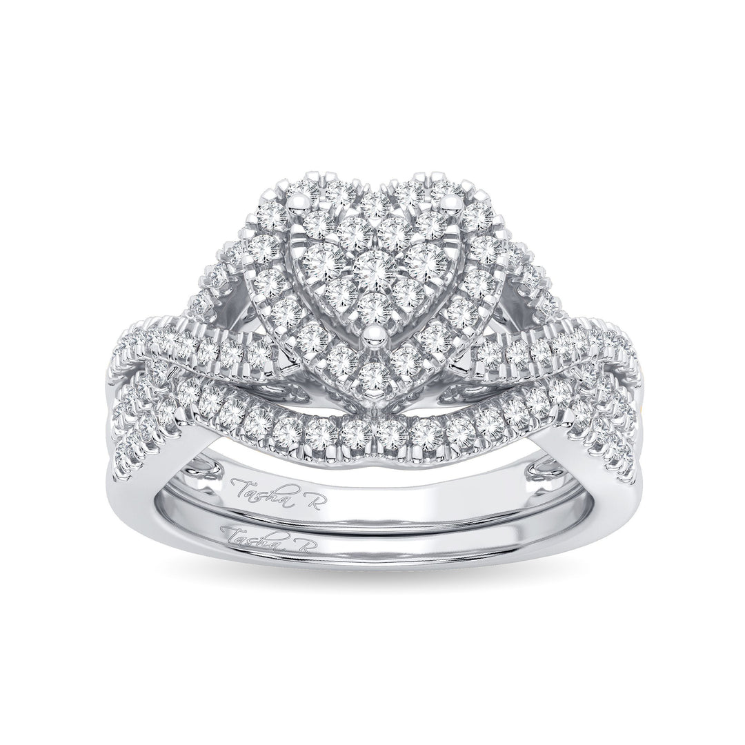 14K 0.50ct Diamond Bridal Ring