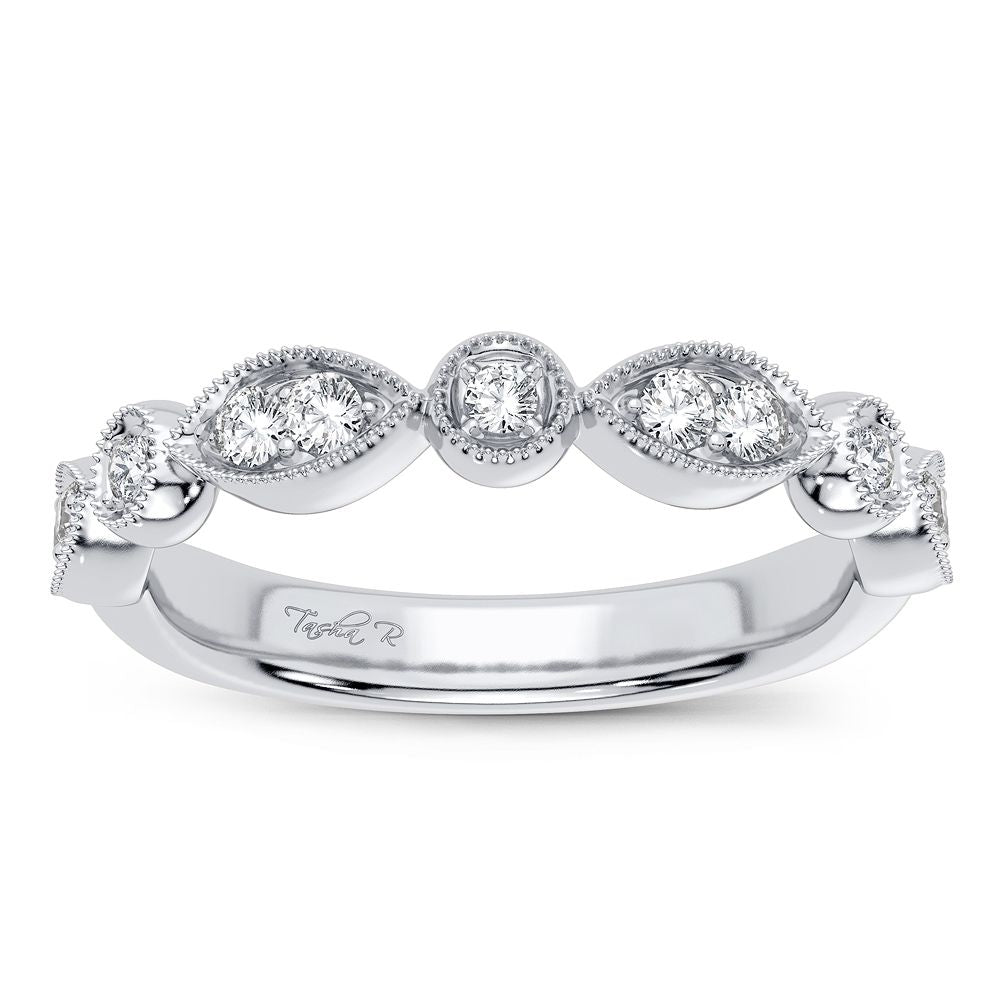 14K 0.17CT Diamond Band