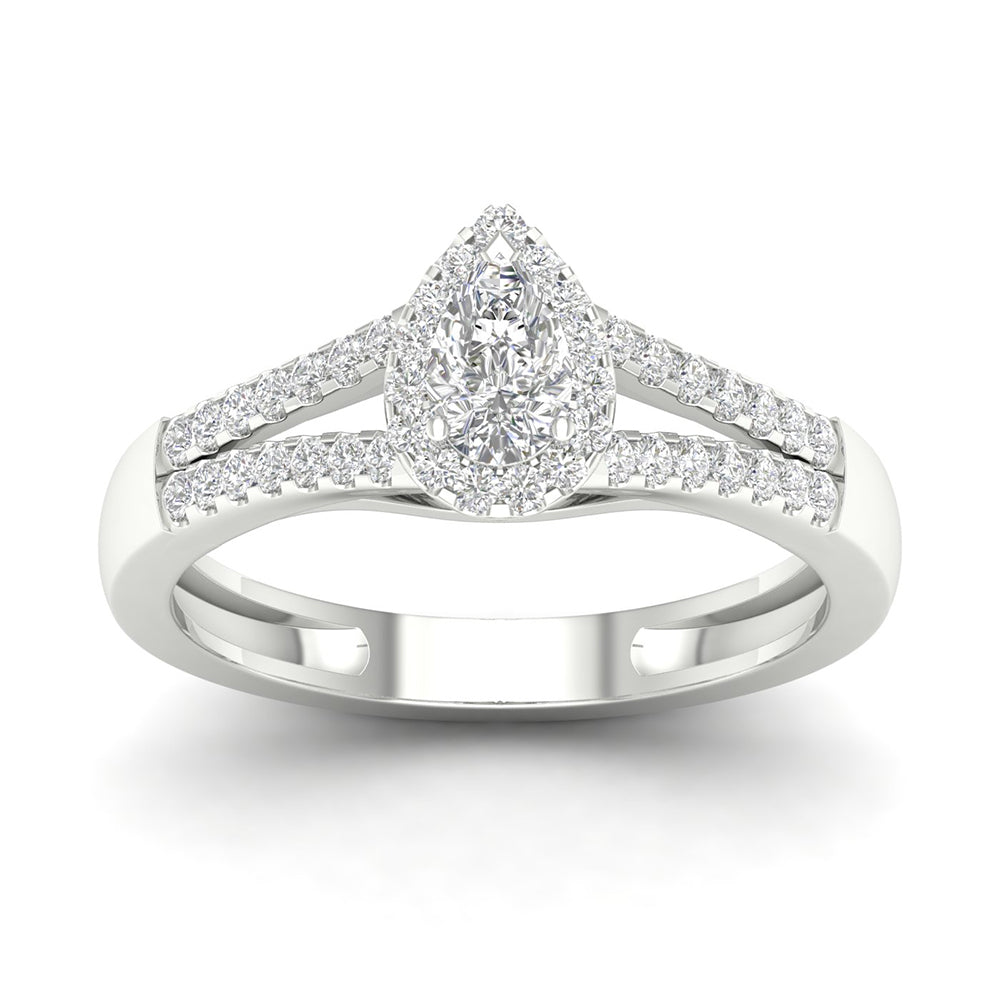 14K 0.40CT Diamond ENGAGEMENT RING