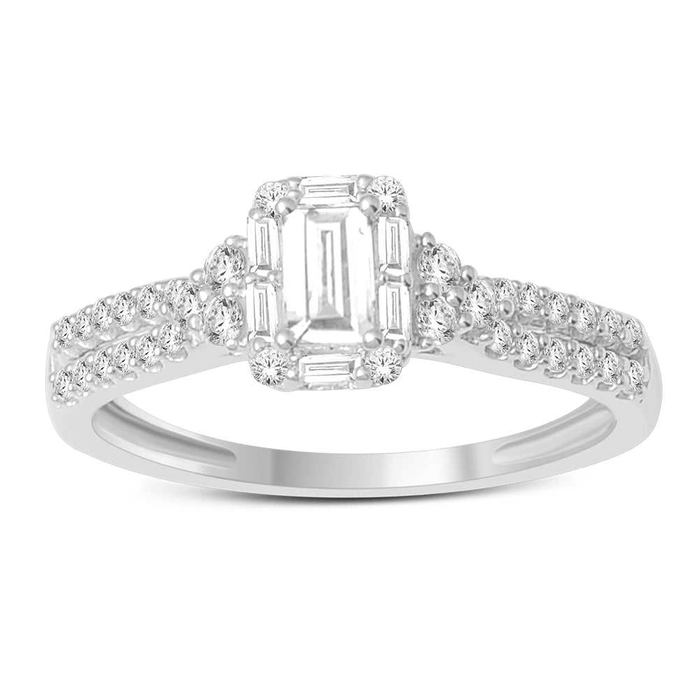 14K 0.66CT Diamond ENGAGEMENT RING