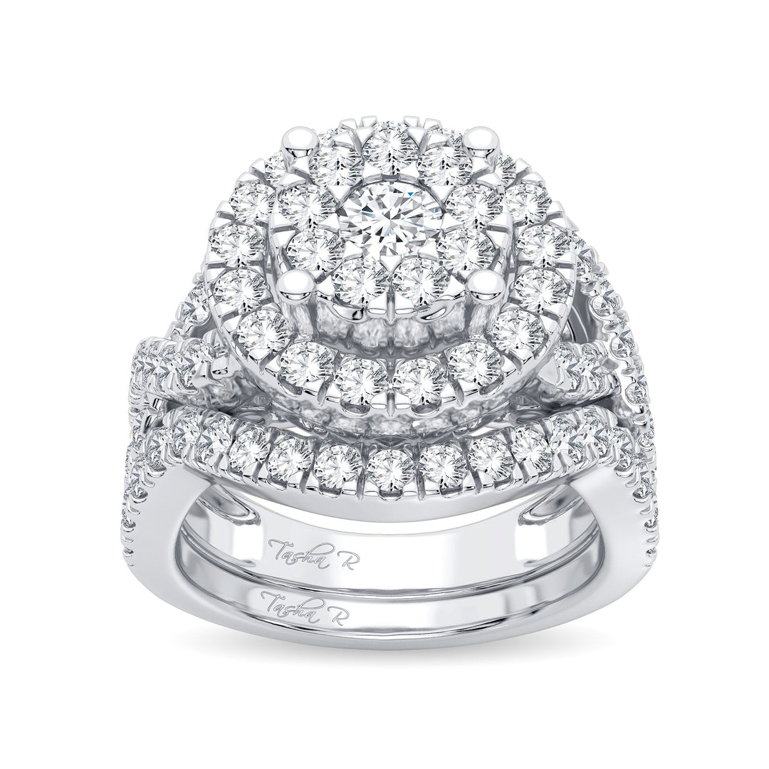 14K 1.90CT Diamond Bridal Ring