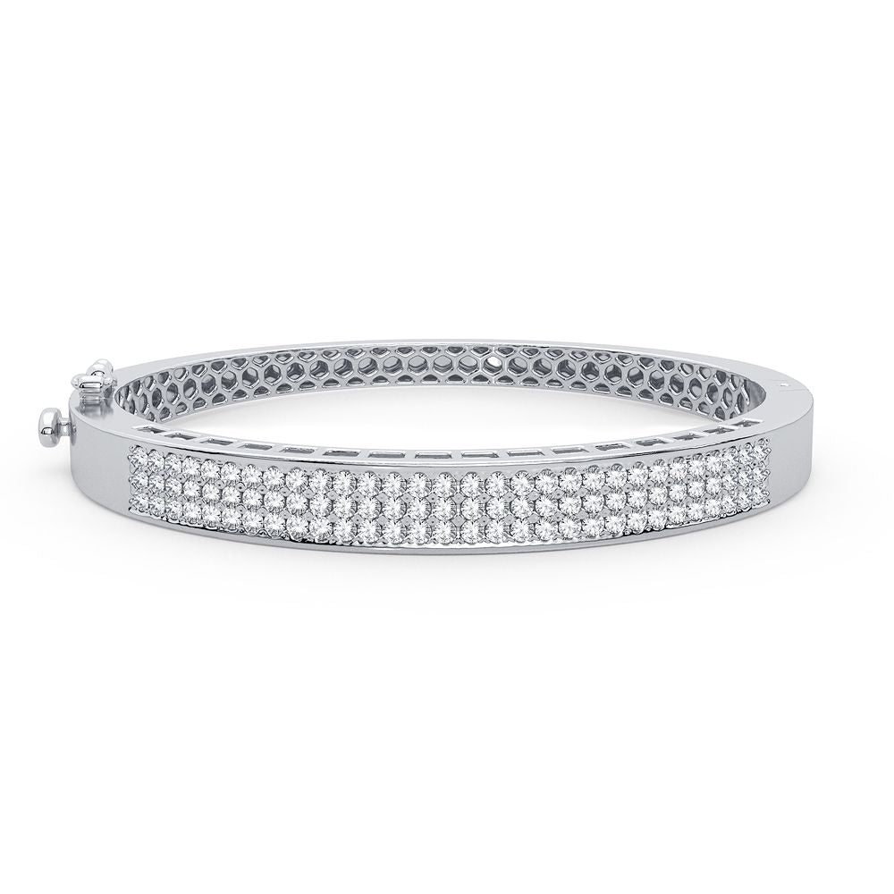 14K 2.00CT Diamond Bangle