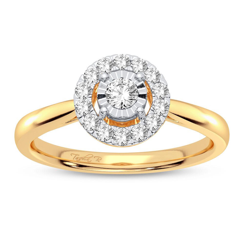 14K 0.25CT Diamond Ring