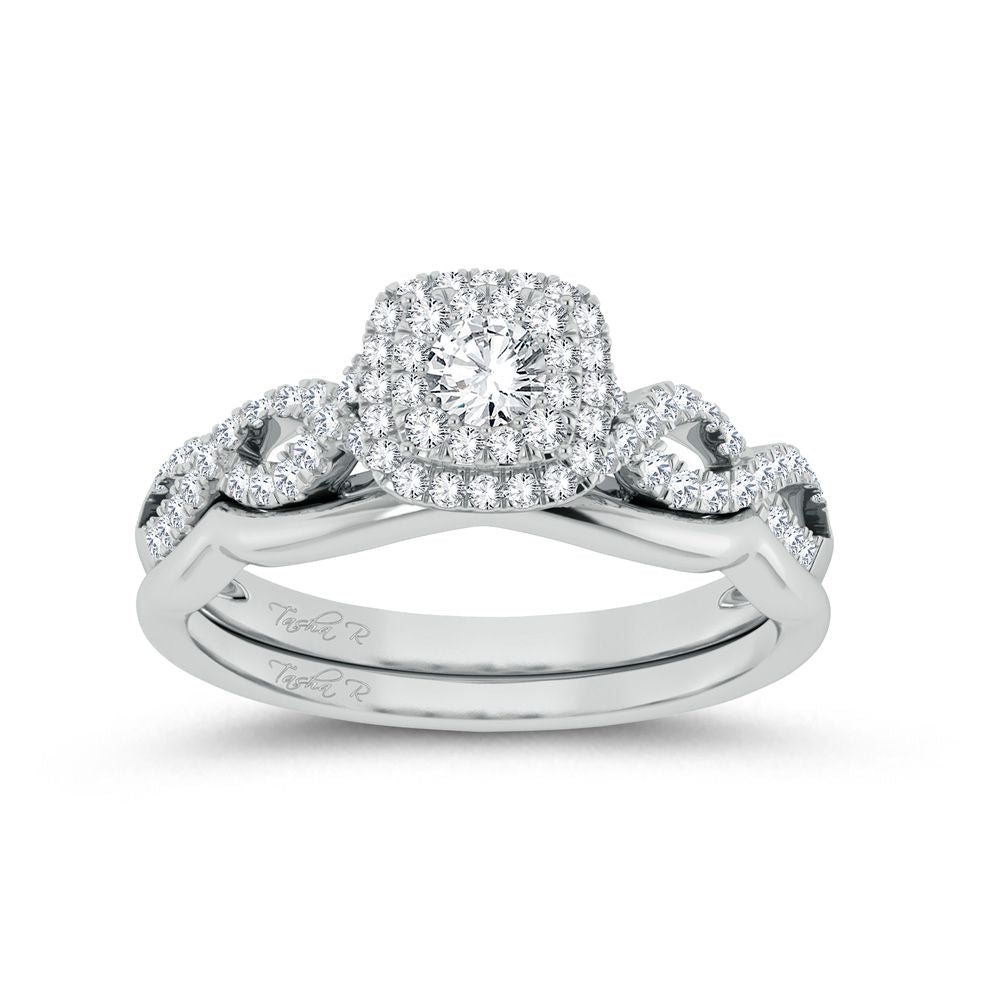 14K 0.33ct Diamond Bridal Ring