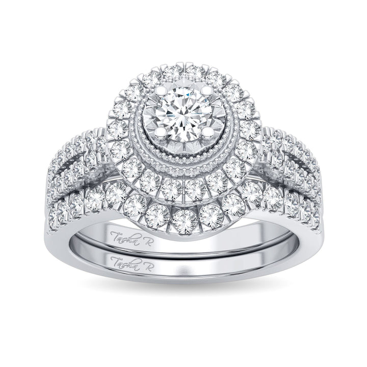 14K 0.75CT Diamond Bridal Ring