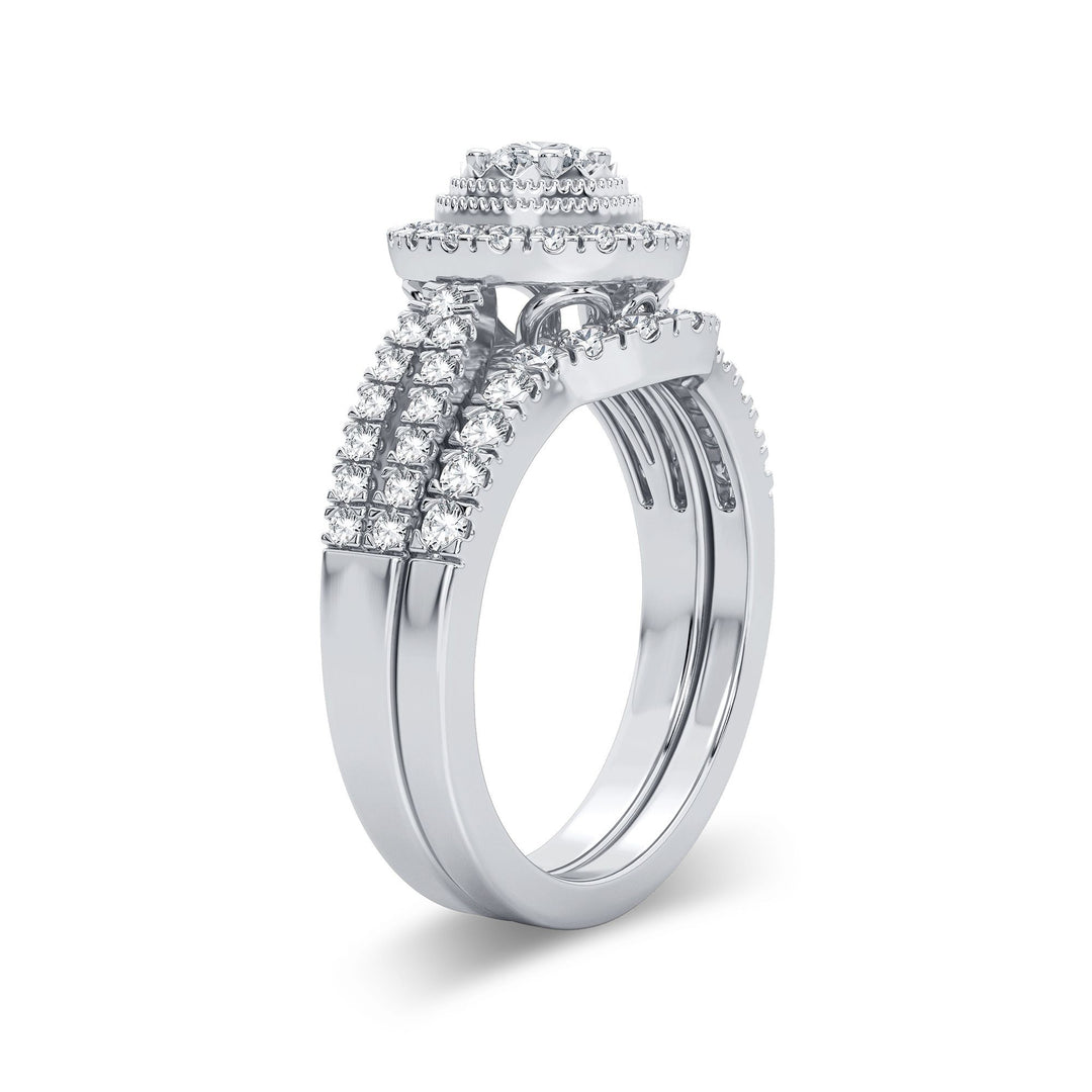 14K 0.75CT Diamond Bridal Ring