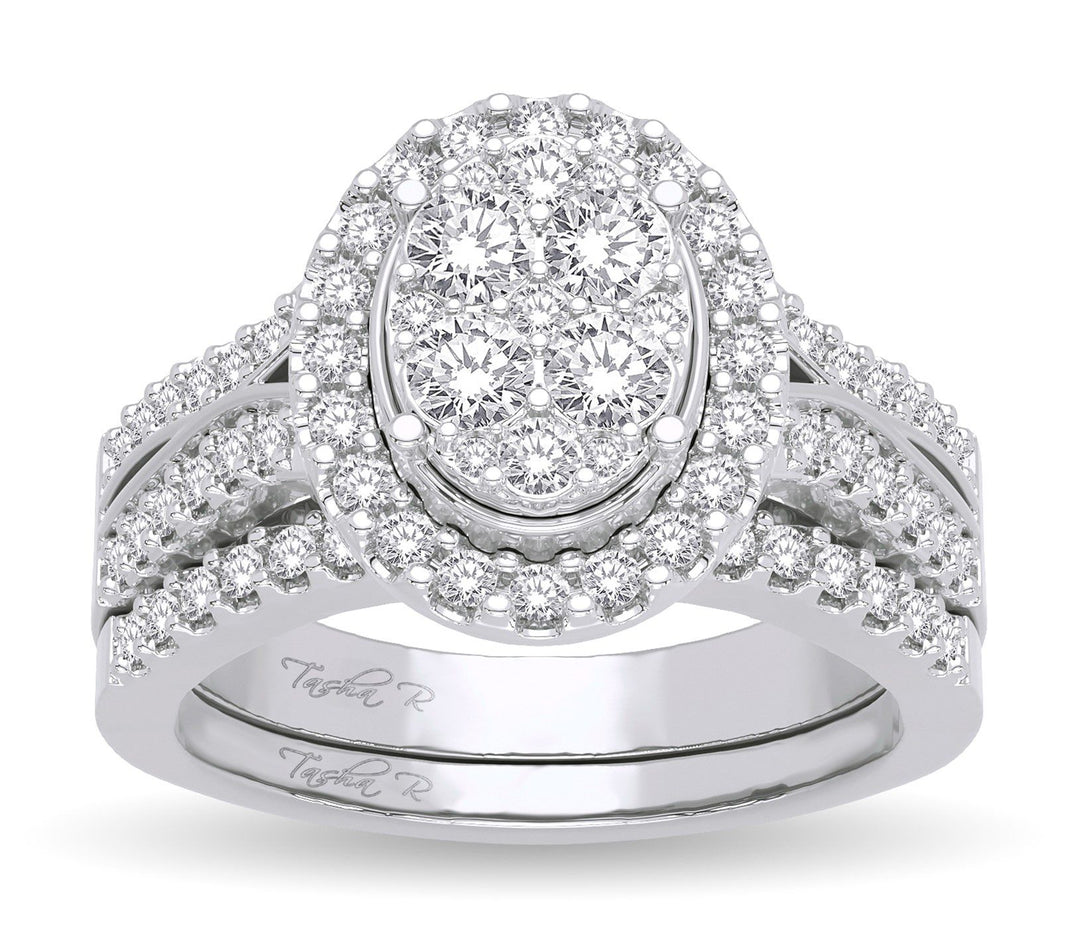 14K 1.00ct Diamond Bridal Ring