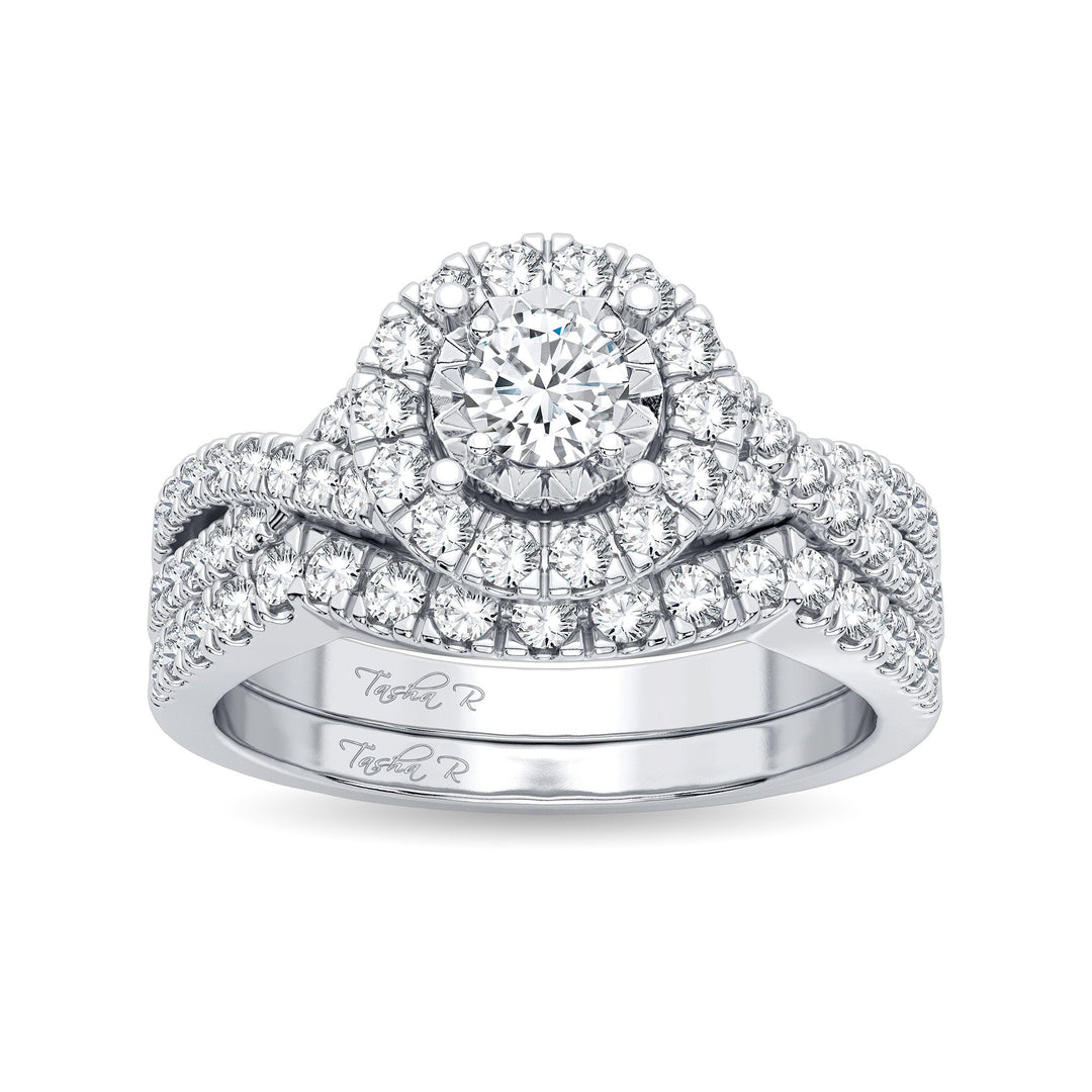 14K 0.75CT Diamond Bridal Ring