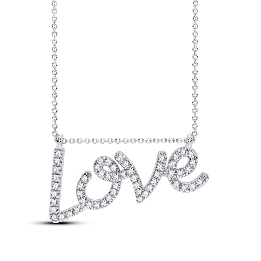 10K 0.13CT Diamond Necklace