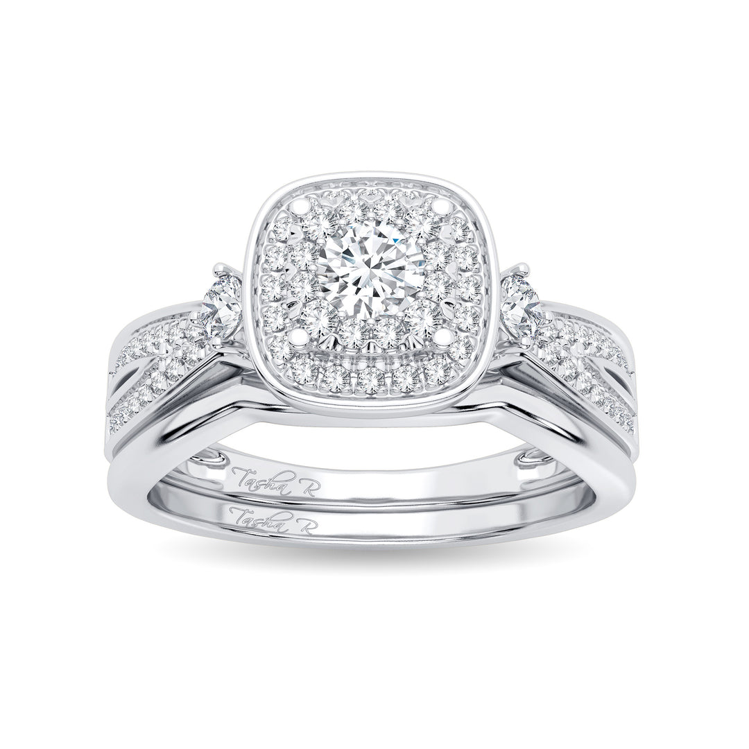 14K 0.40CT DIAMOND BRIDAL RING