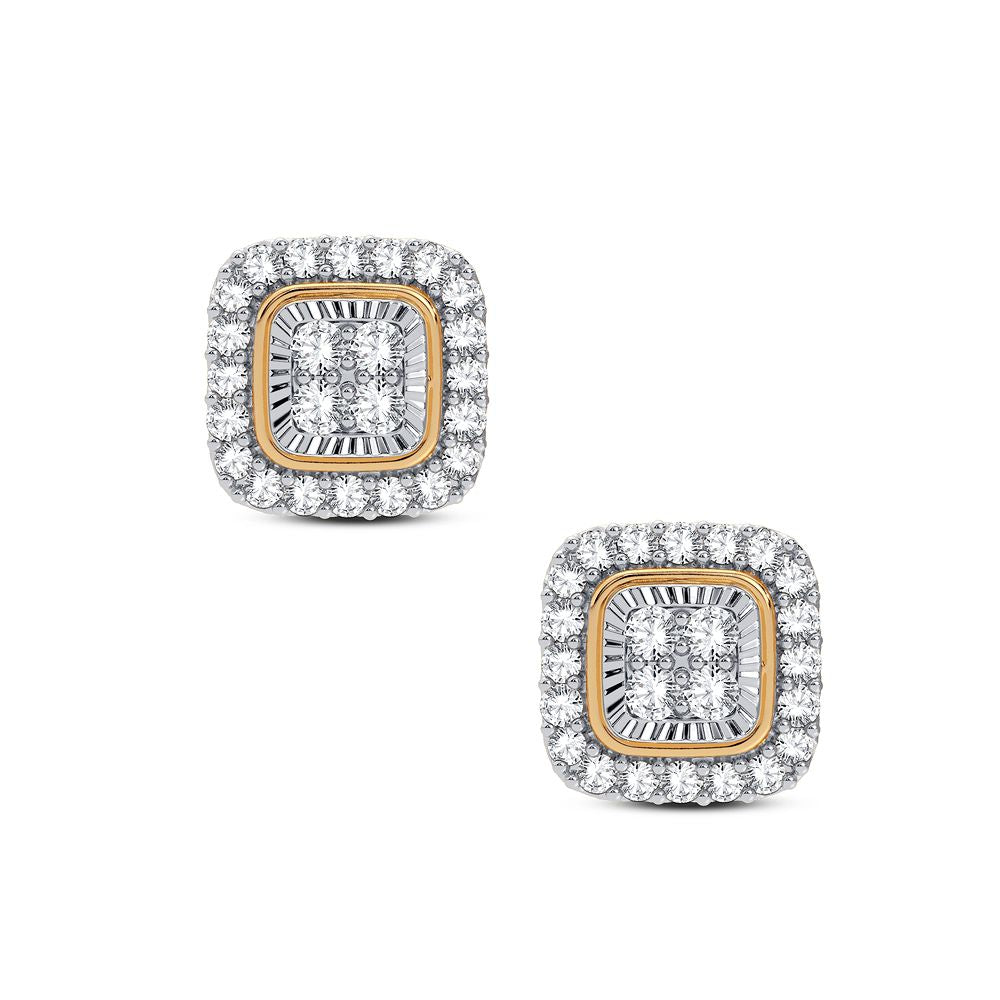 14K 0.33CT DIAMOND EARRING