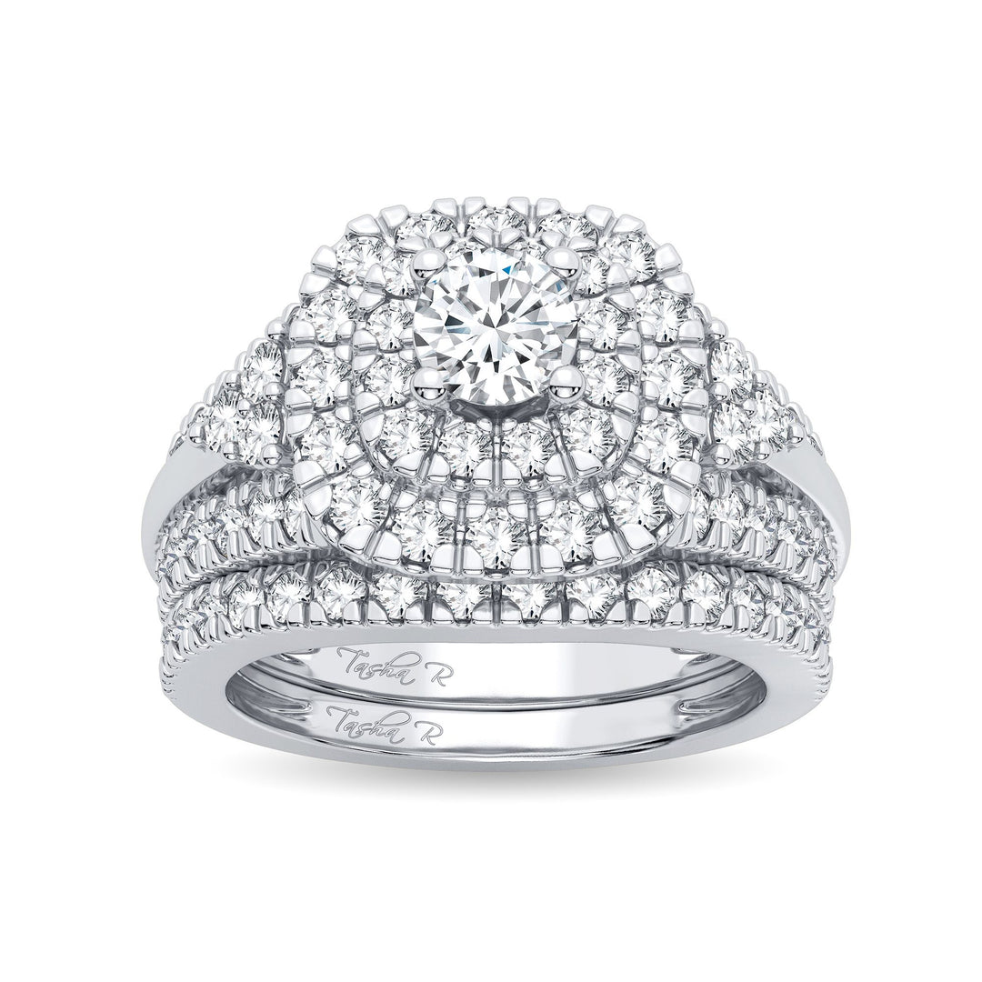 14K 1.90CT Diamond Bridal Ring