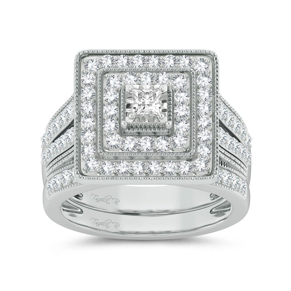 14K 1.00ct Diamond Bridal Ring