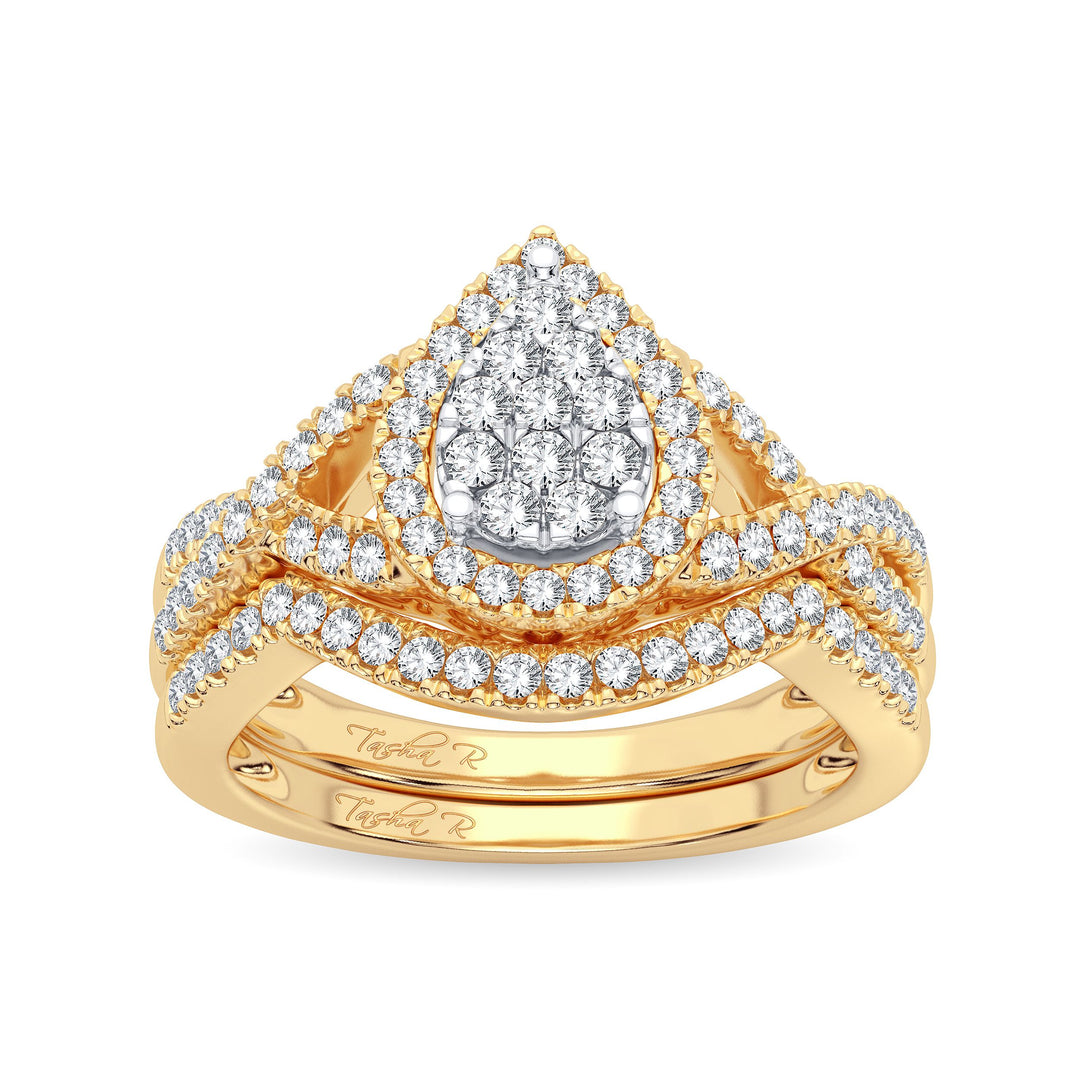 Beautiful 14K 0.50ct Diamond Bridal Ring
