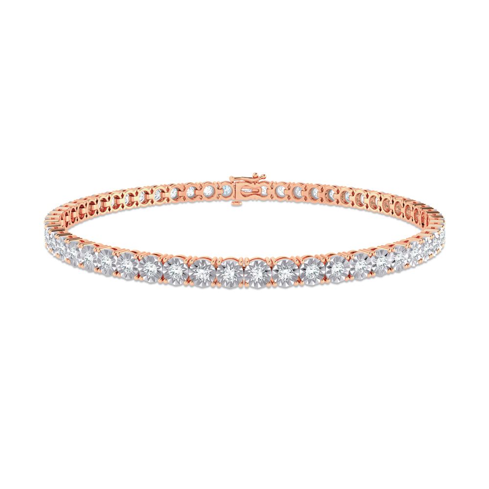 14K 1.00ct Diamond Bracelet