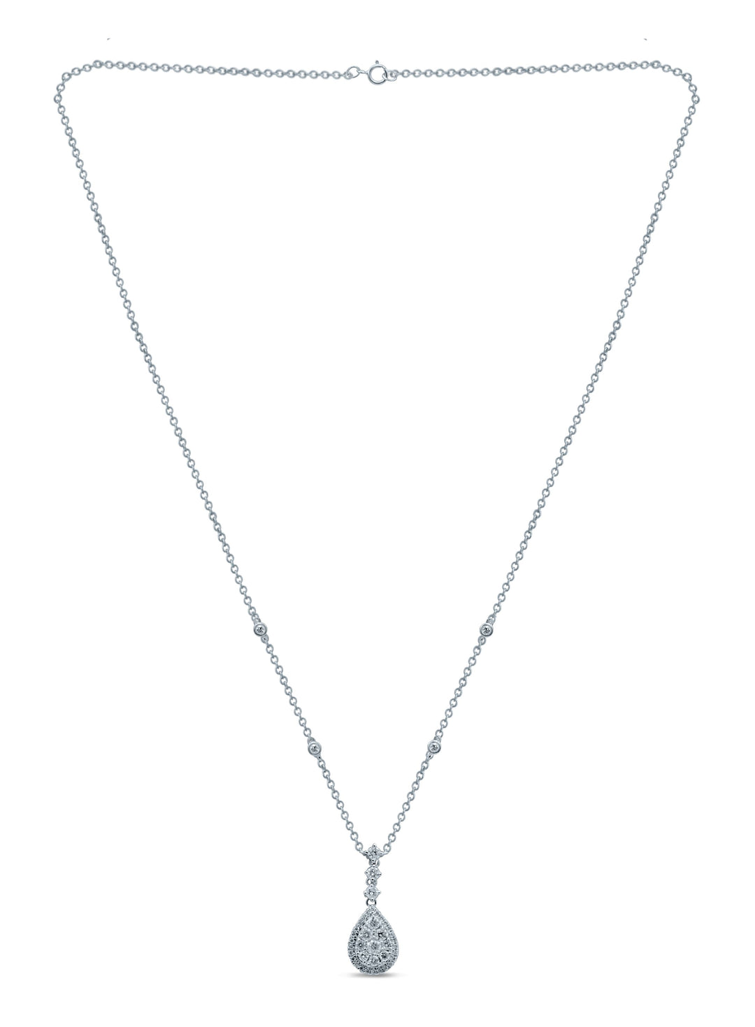 14K 1.00CT Diamond NECKLACE