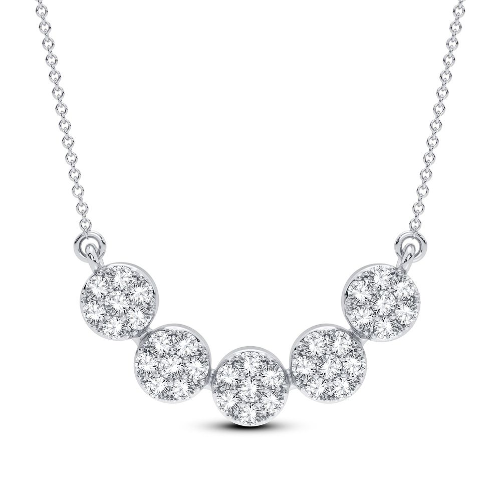 14K 0.75CT Diamond Necklace