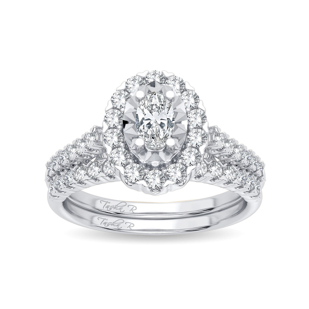 14K 1.00CT Diamond Bridal Ring