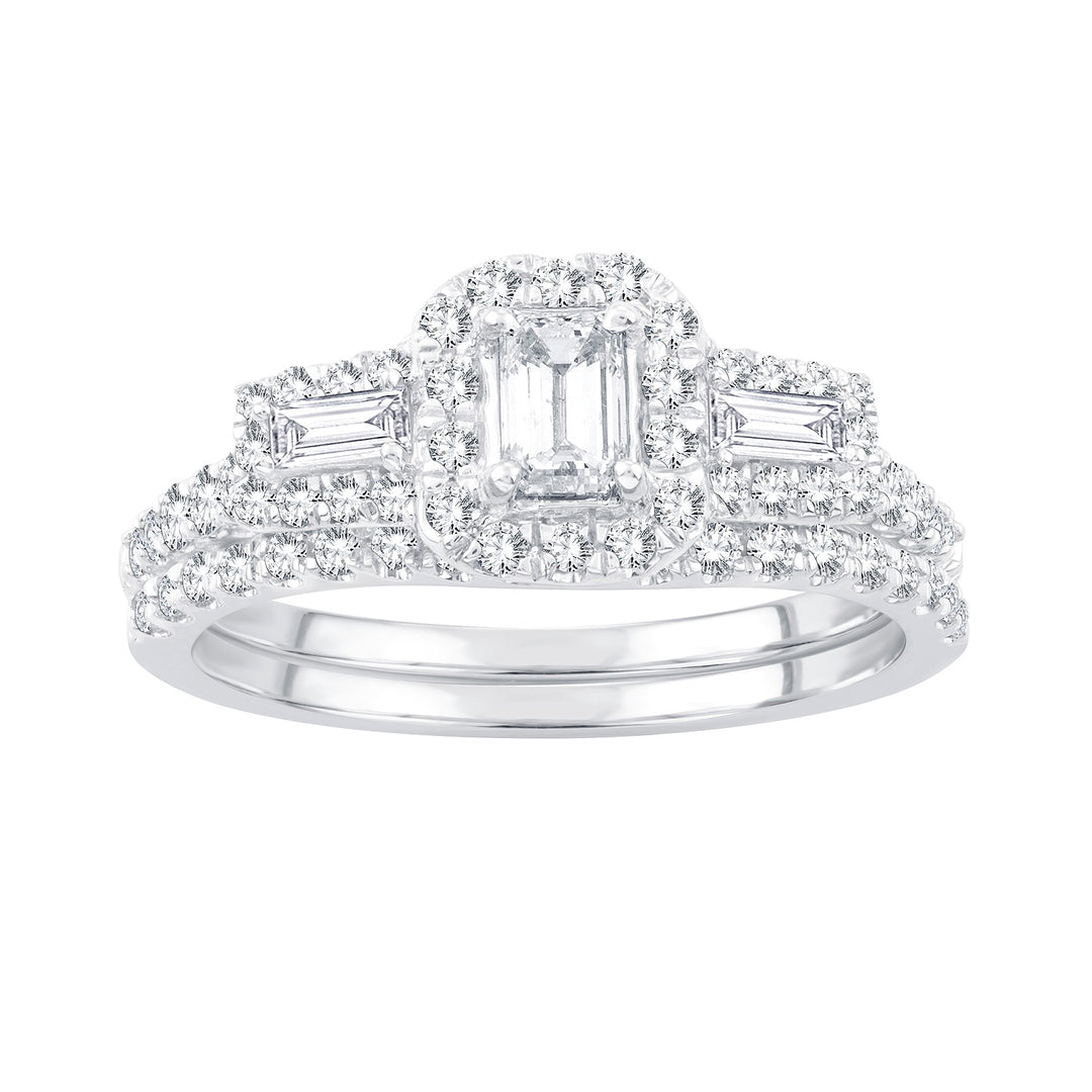 Romantic 14k Rose Gold Lab Diamond Engagement Ring (1CT)
