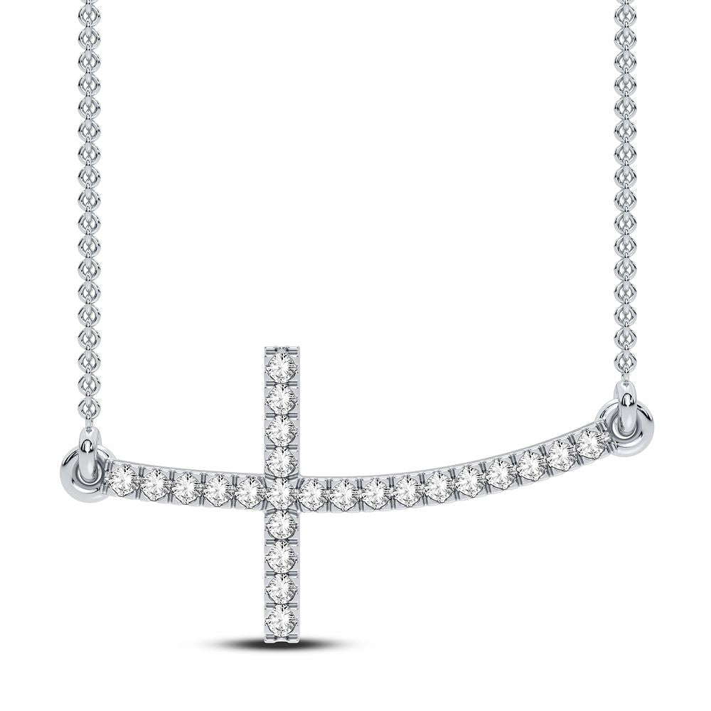 10K 0.16CT Diamond Necklace