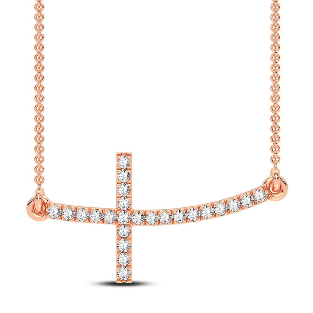 14K 0.16CT Diamond Necklace