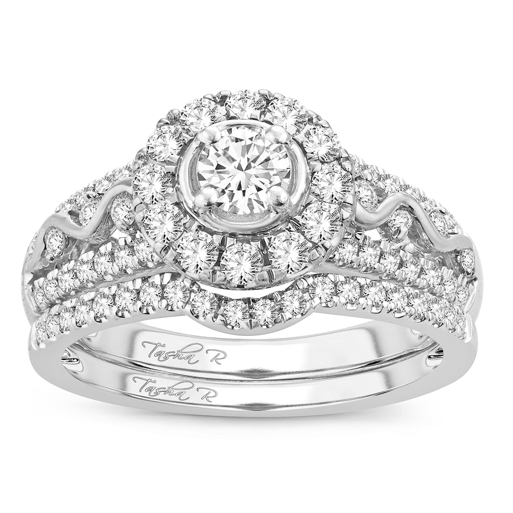 14K 1.14CT Diamond BRIDAL RING