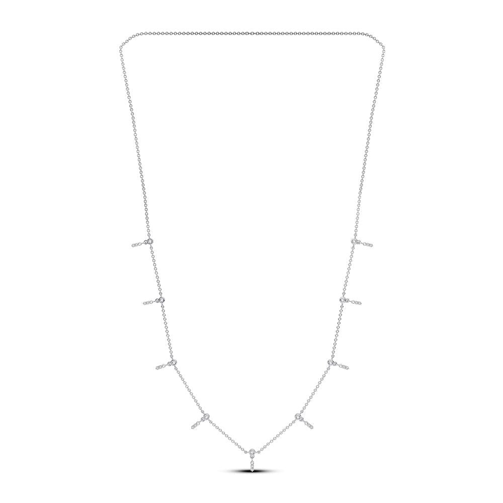 14K 0.42CT Diamond Necklace