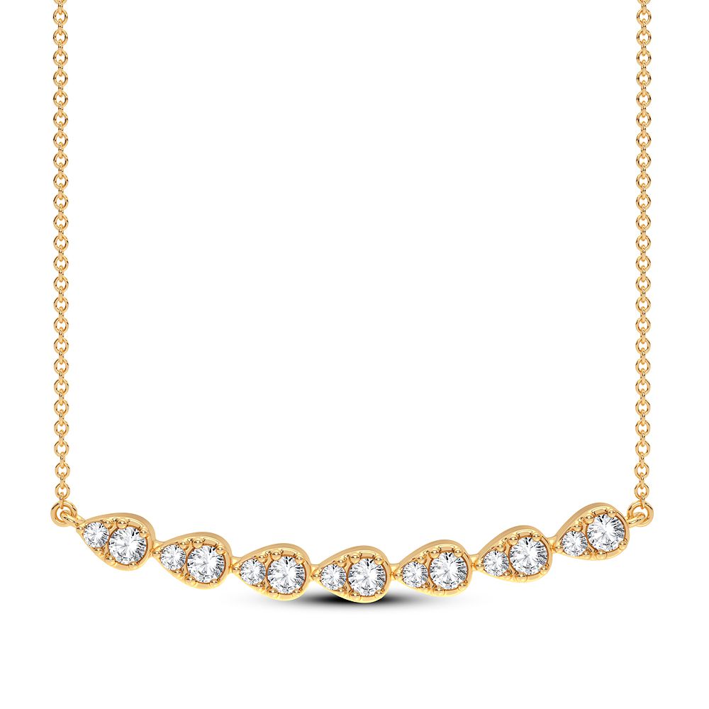 14K 0.33CT Diamond Necklace