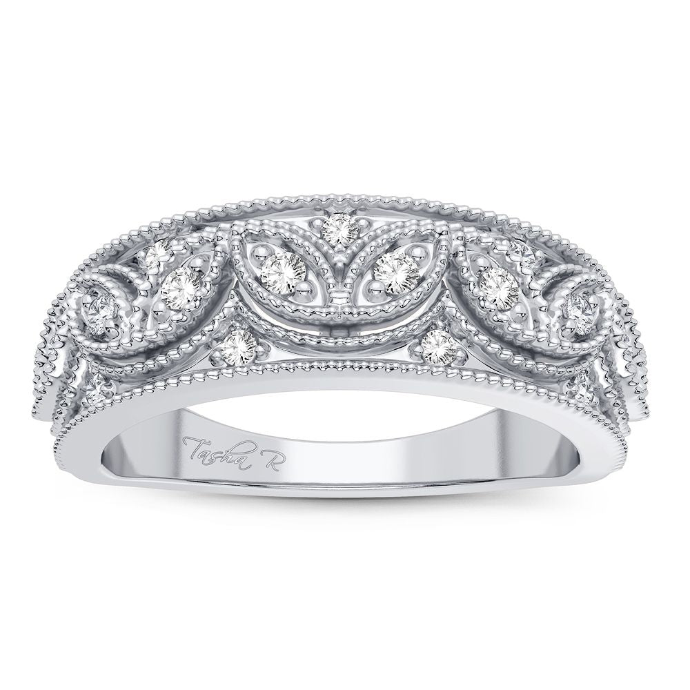 14K 0.20CT Diamond Band