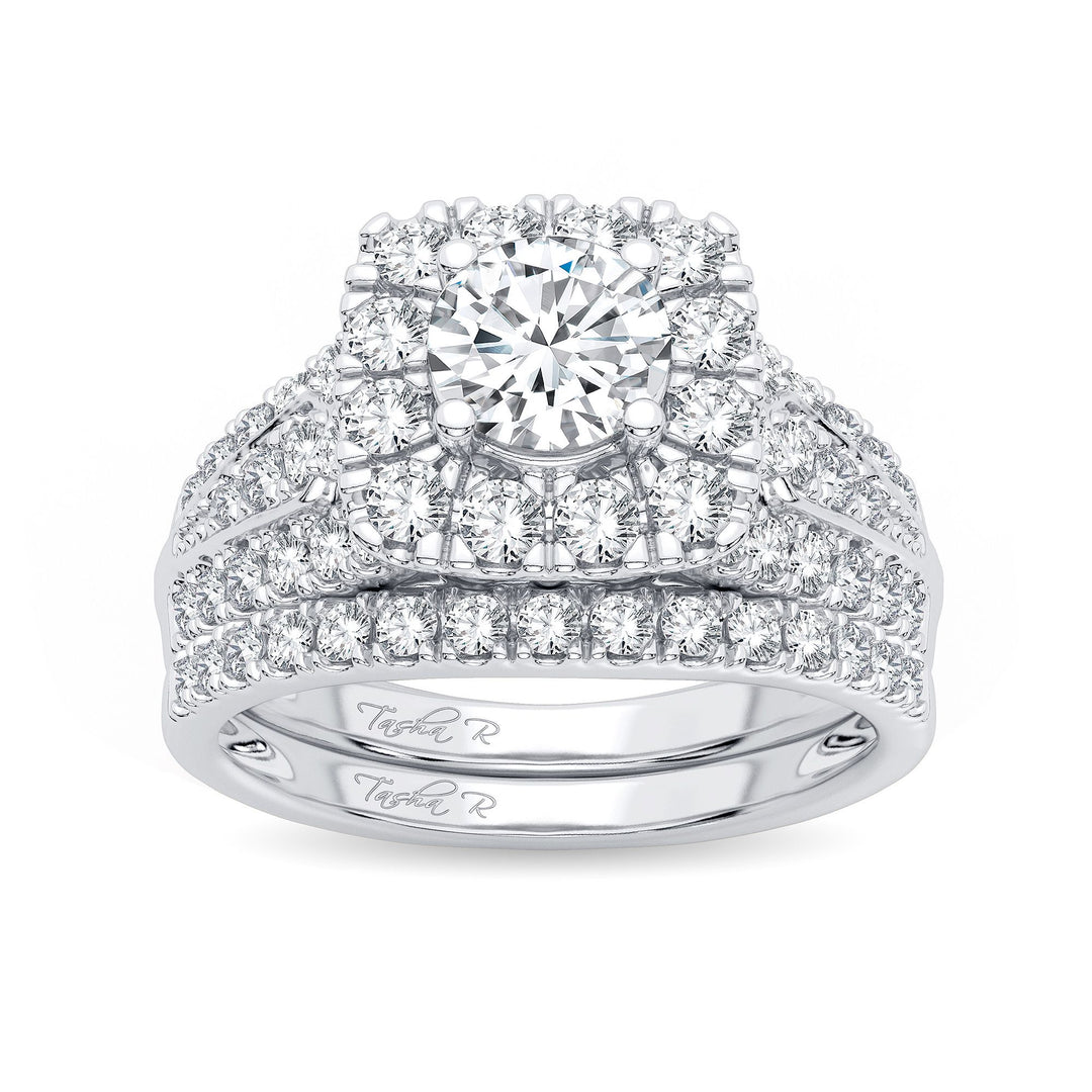 14K 2.00ct Diamond Bridal Ring