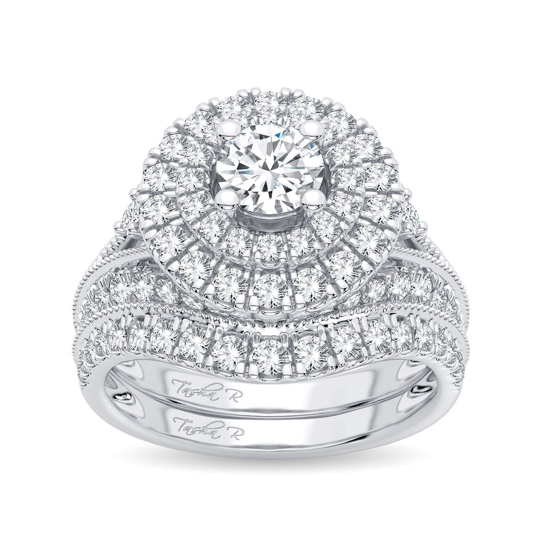 14K 2.00ct Diamond Bridal Ring