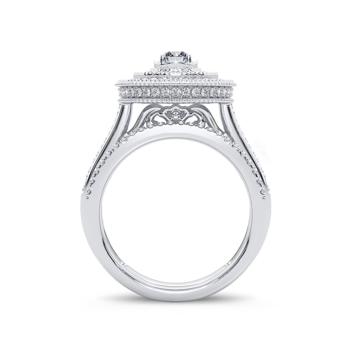 Timeless 14k White Gold 1.01ct Lab Diamond Engagement Ring