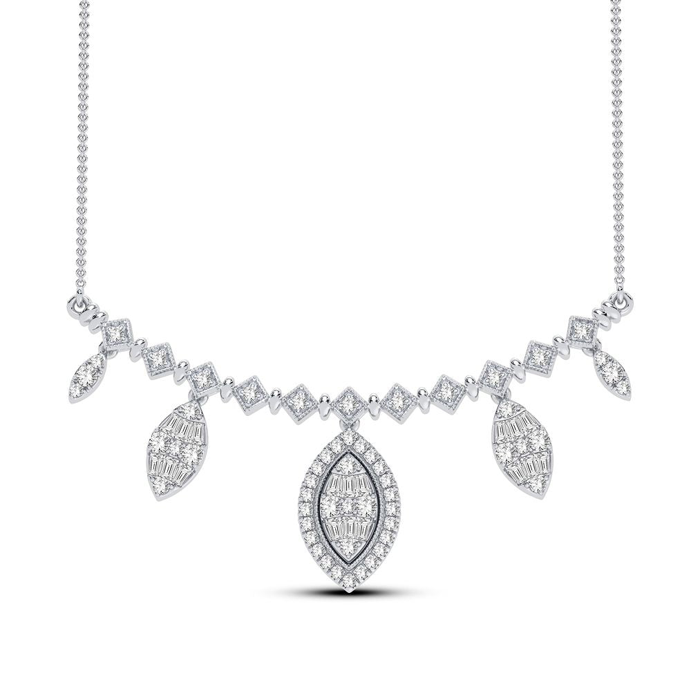 14K 0.83CT Diamond Necklace