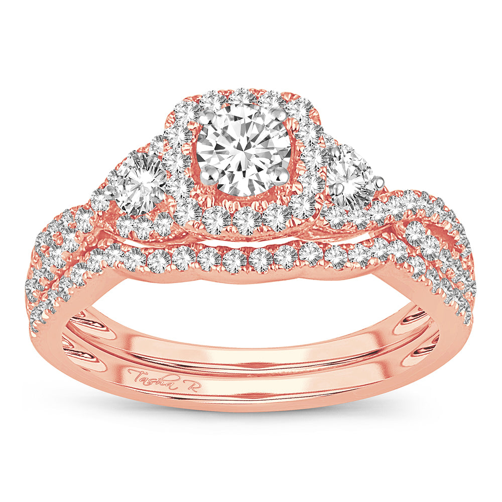 14K 1.00CT Diamond BRIDAL RING