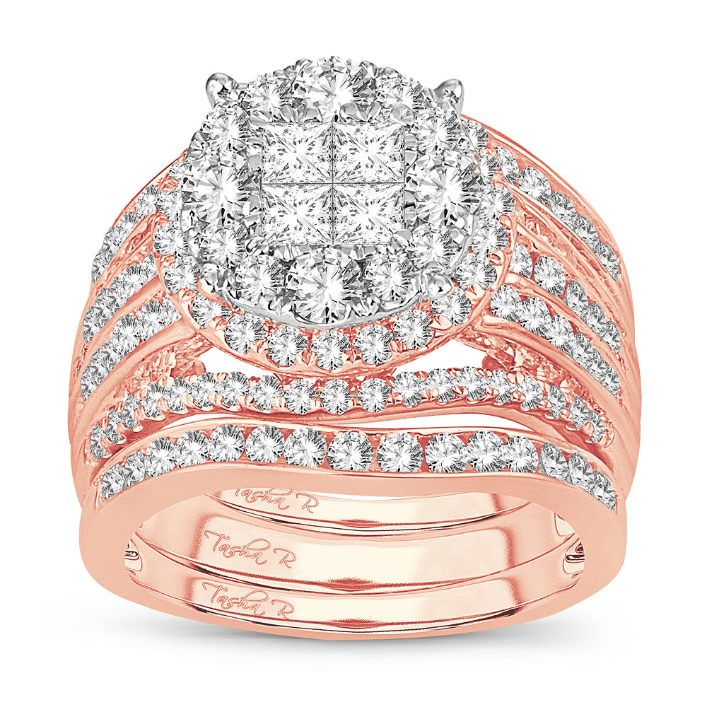 14K 2.52CT DIAMOND BRIDAL RING