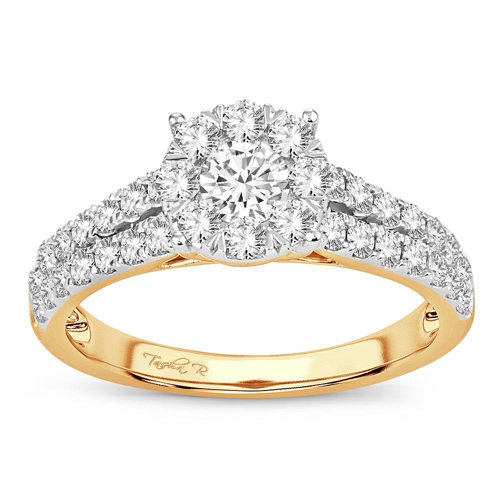 14K 1.00CT Diamond ring