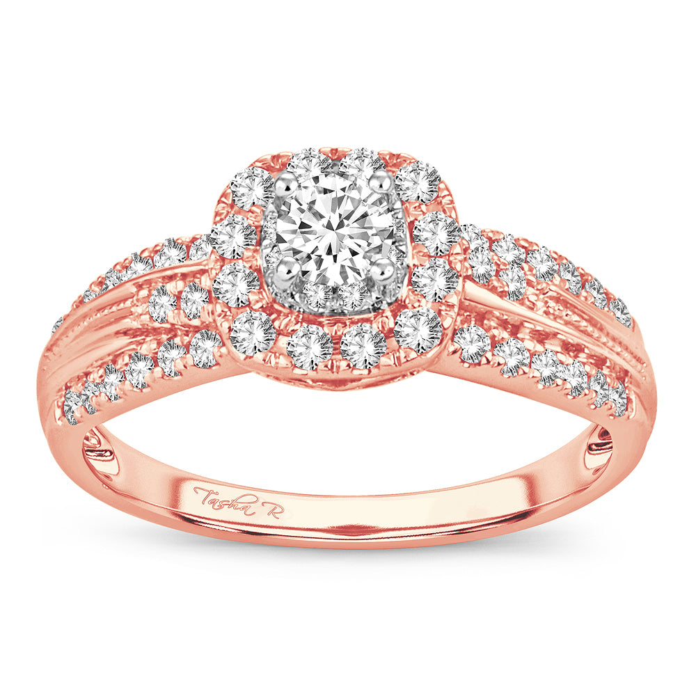 14K 0.62CT Diamond ring