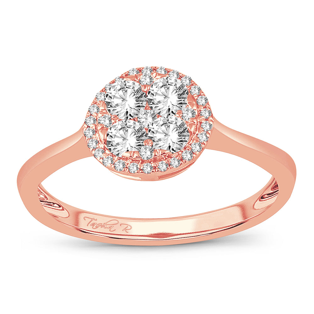 14K 0.48CT DIAMOND RING