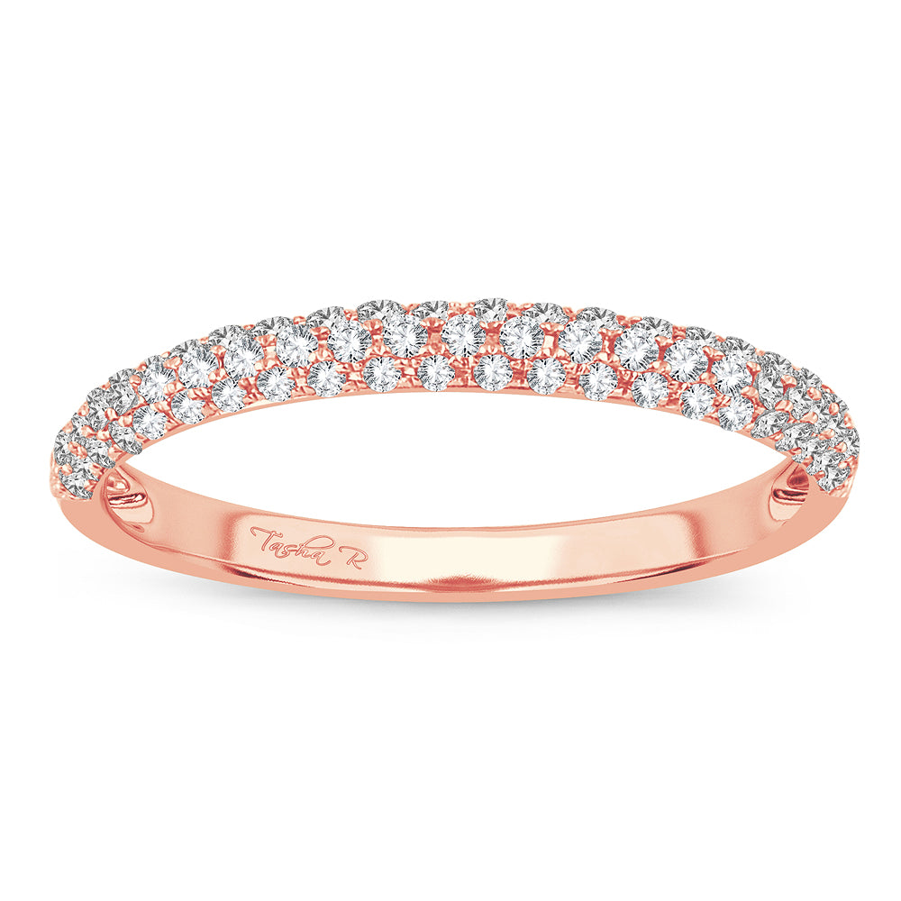 14K 0.33ct Diamond Band