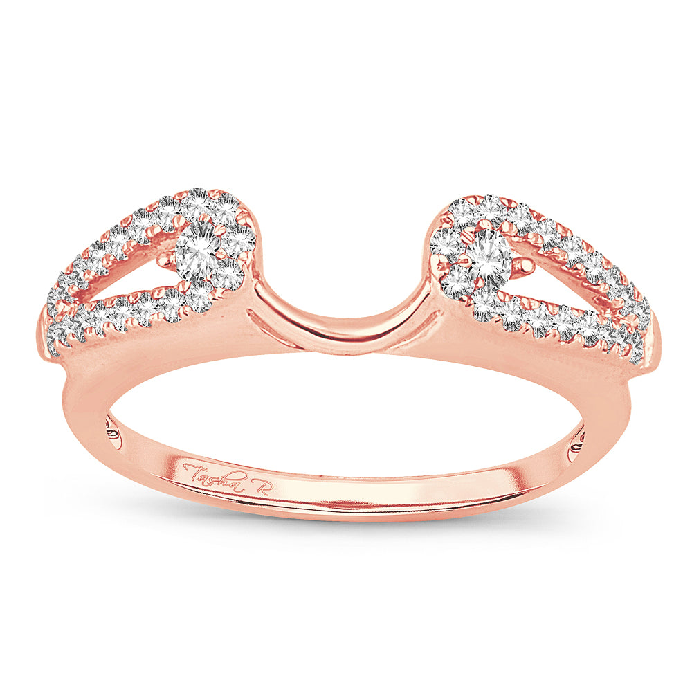 14K 0.33ct Diamond Enhancer Band