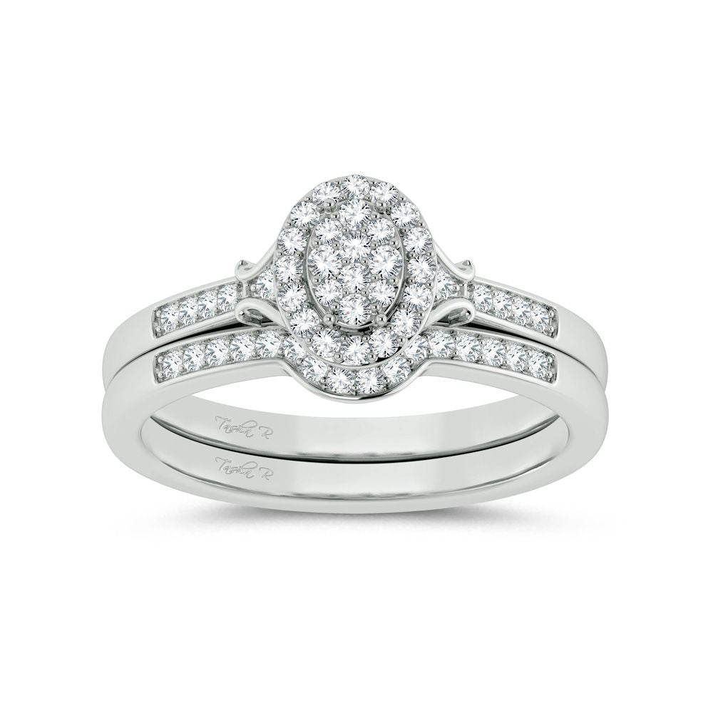 14K 0.26ct Diamond Bridal Ring