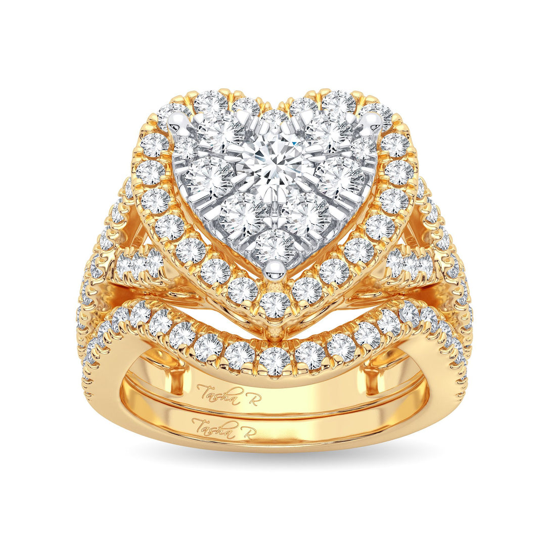 14K 2.00CT Diamond Bridal Ring