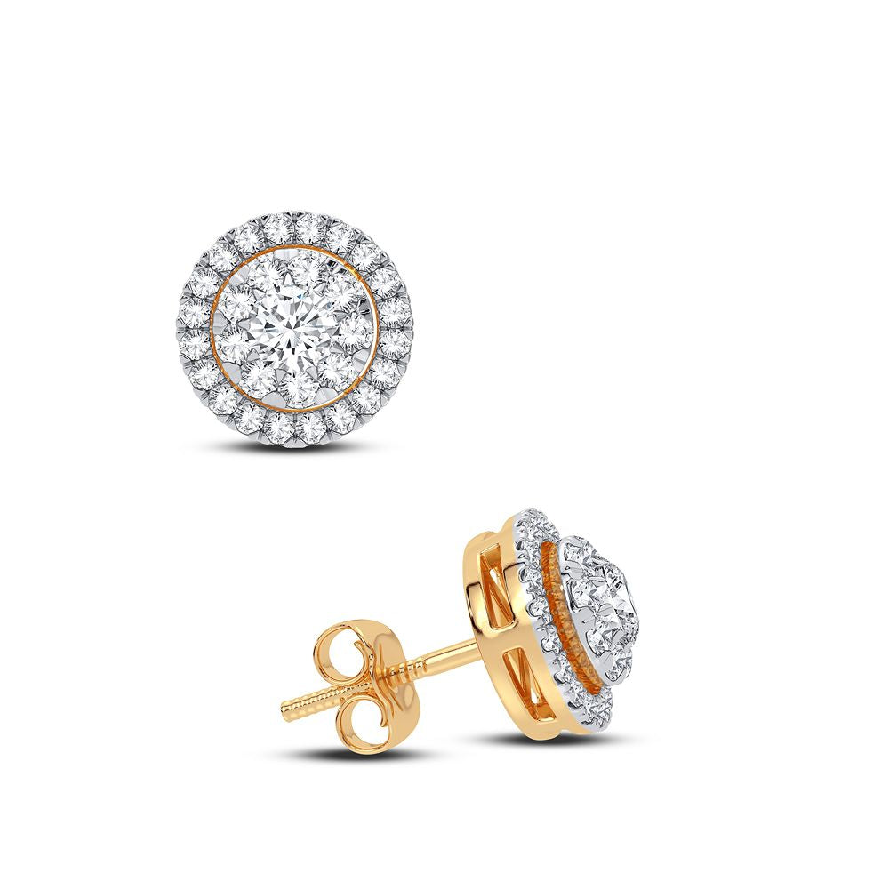 14K 0.40CT DIAMOND EARRING